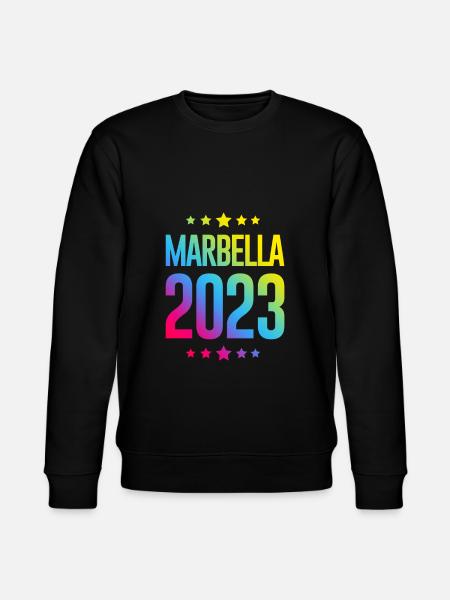 Marbella 2023 - Stanley/Stella Unisex Bio-Sweatshirt CHANGER  - Schwarz