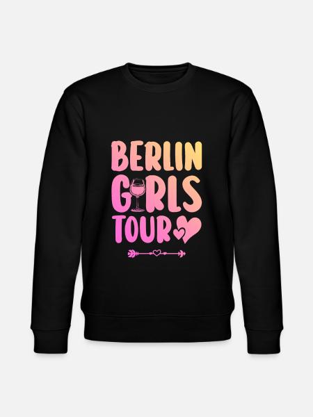 Berlin Party Team - Stanley/Stella CHANGER Unisex Organic Sweatshirt - black