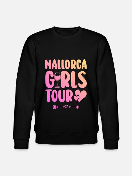 Mallorca Party Team - Stanley/Stella CHANGER Unisex Organic Sweatshirt - black