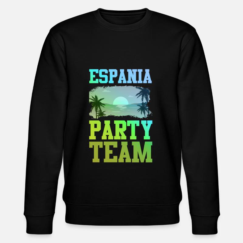 Espania Party Team - Stanley/Stella Unisex Bio-Sweatshirt CHANGER  - Schwarz