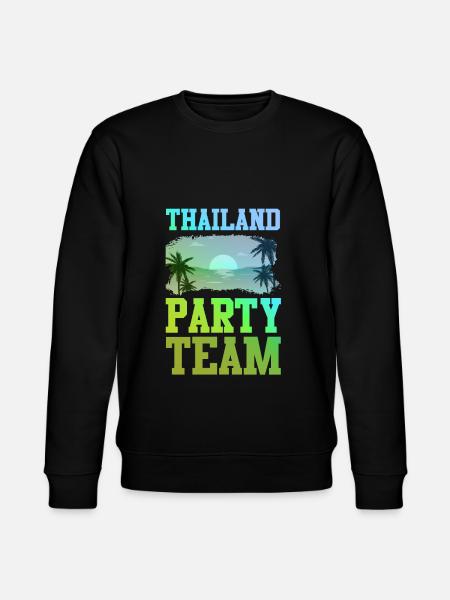 Thailand Party Team - Stanley/Stella Unisex Bio-Sweatshirt CHANGER  - Schwarz