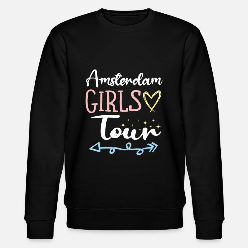 Amsterdam Girls Tour - Sweat bio CHANGER Stanley/Stella Unisexe - noir