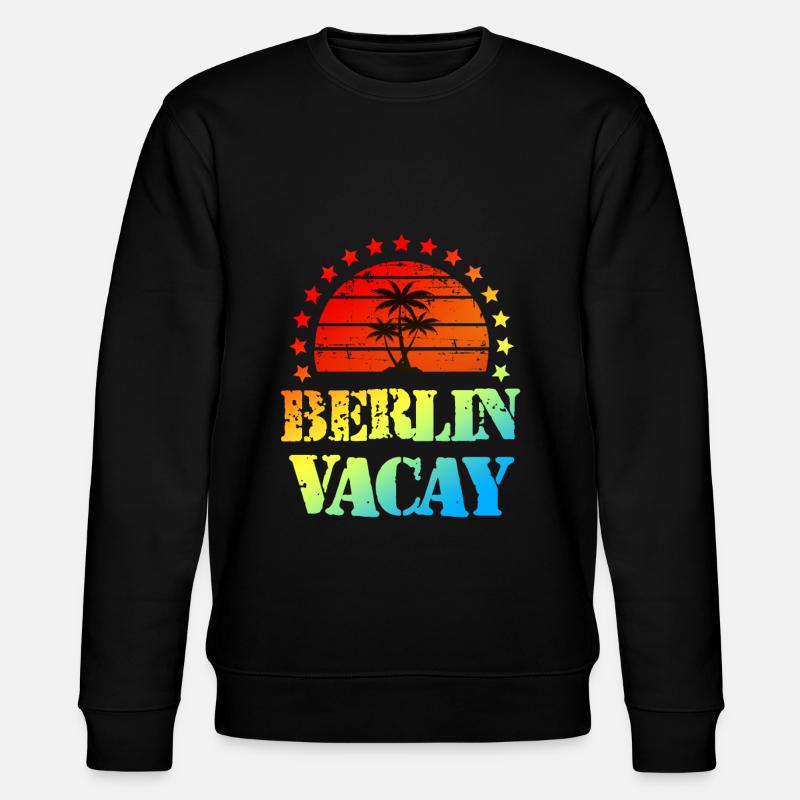 Berlin Holidays - Stanley/Stella CHANGER Unisex Organic Sweatshirt - black