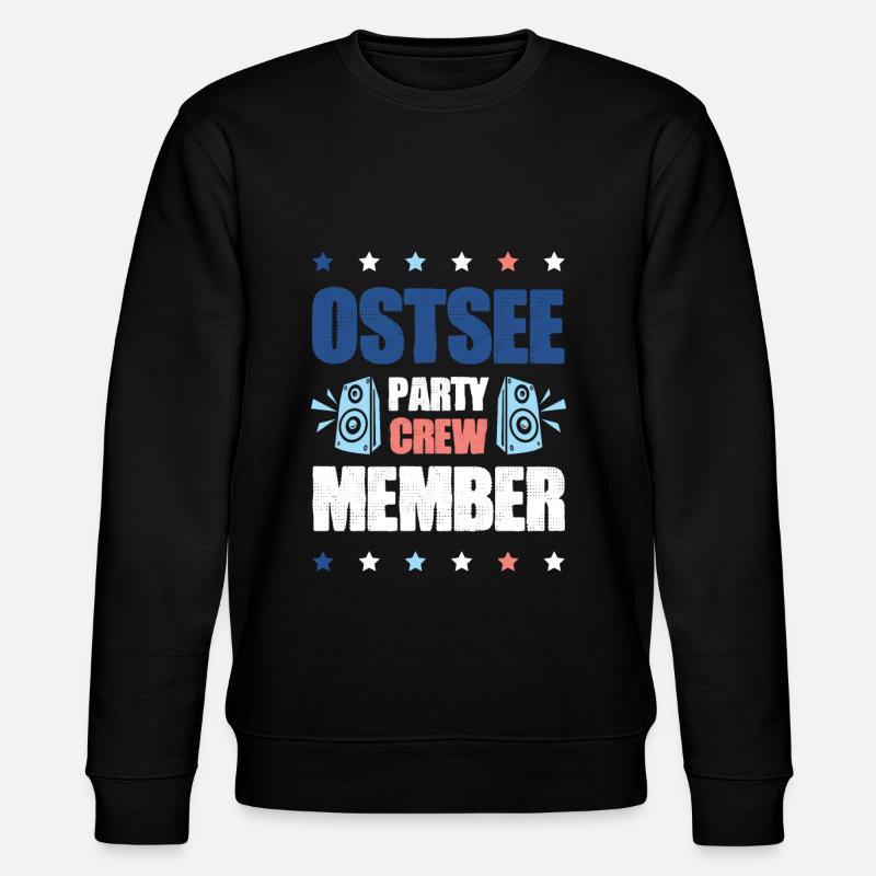 Ostsee Party Crew - Stanley/Stella Unisex Bio-Sweatshirt CHANGER  - Schwarz