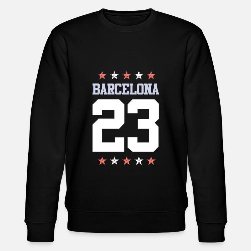 Barcelone 23 - Sweat bio CHANGER Stanley/Stella Unisexe - noir