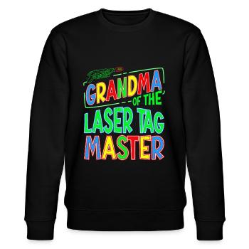 Gran Grand-mère du Laser Tag Birthday Boy Master - Sweat bio CHANGER Stanley/Stella Unisexe - noir - Devant - Nik (191cm) & Marisol (170cm)
