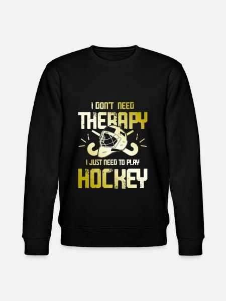 feldhockey therapy - Stanley/Stella Unisex Bio-Sweatshirt CHANGER - Schwarz