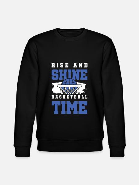 Shine Basketball - Stanley/Stella CHANGER Unisex Organic Sweatshirt - black
