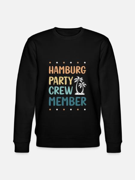 Hamburg Party Crew - Stanley/Stella Unisex Bio-Sweatshirt CHANGER - Schwarz