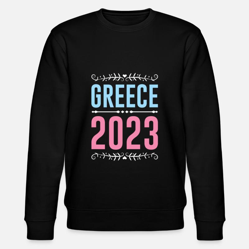 Greece 2023 - Stanley/Stella Unisex Bio-Sweatshirt CHANGER  - Schwarz