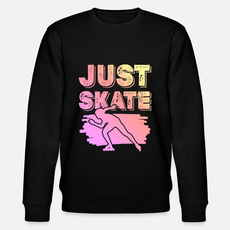 Juste patiner en disant - Sweat bio CHANGER Stanley/Stella Unisexe - noir