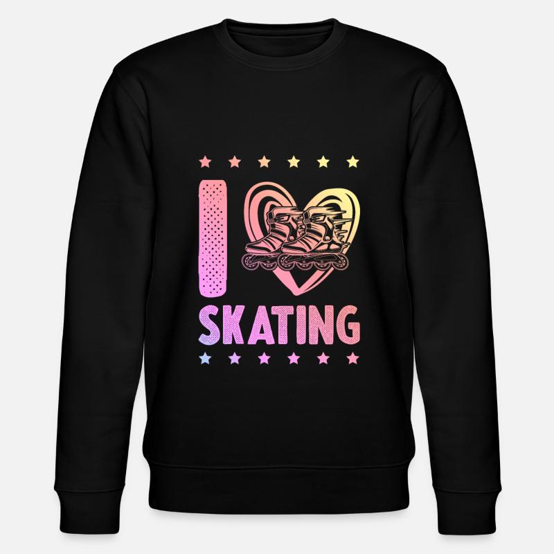 J’adore patiner - Sweat bio CHANGER Stanley/Stella Unisexe - noir