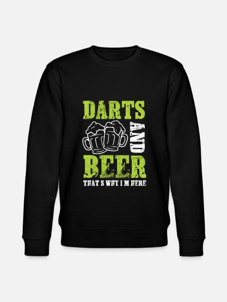 bier und dart - Stanley/Stella Unisex Bio-Sweatshirt CHANGER - Schwarz
