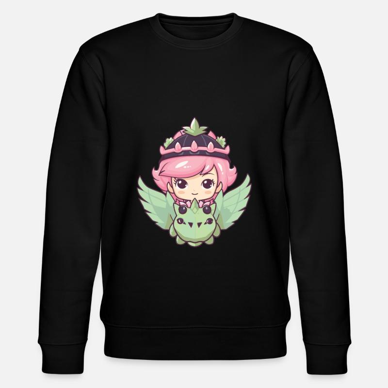 Princesse Dragon Mignon - Sweat bio CHANGER Stanley/Stella Unisexe - noir