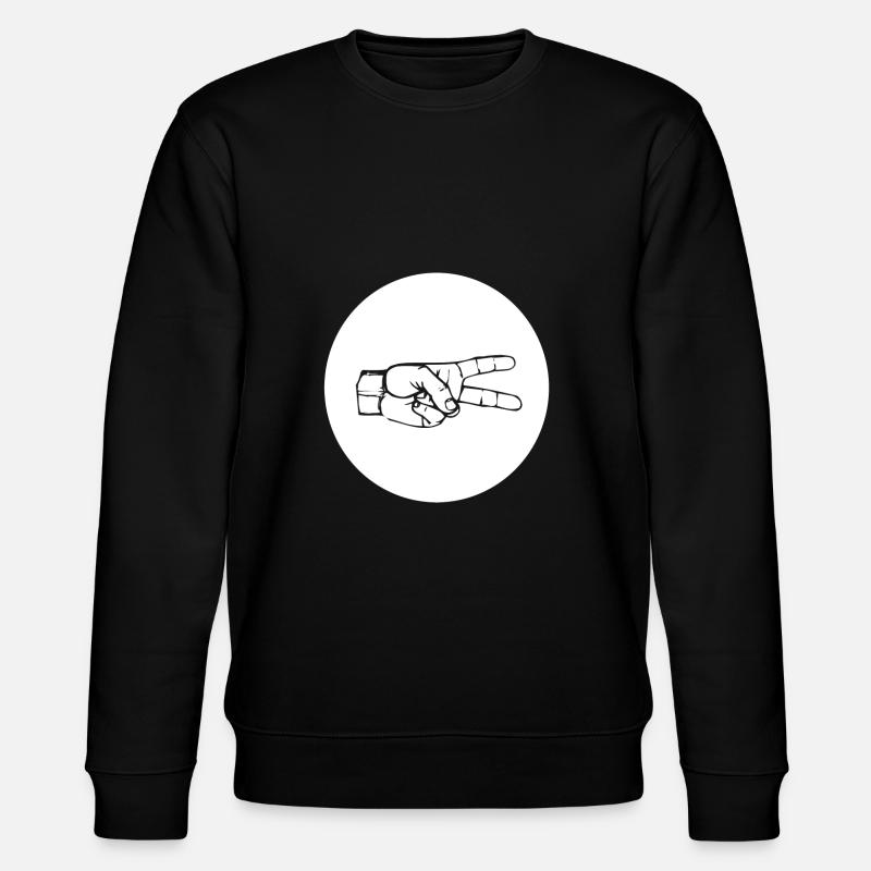 CISEAUX (s) - Sweat bio CHANGER Stanley/Stella Unisexe - noir