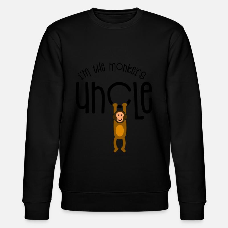 Cadeau oncle, neveu, nièce - Sweat bio CHANGER Stanley/Stella Unisexe - noir