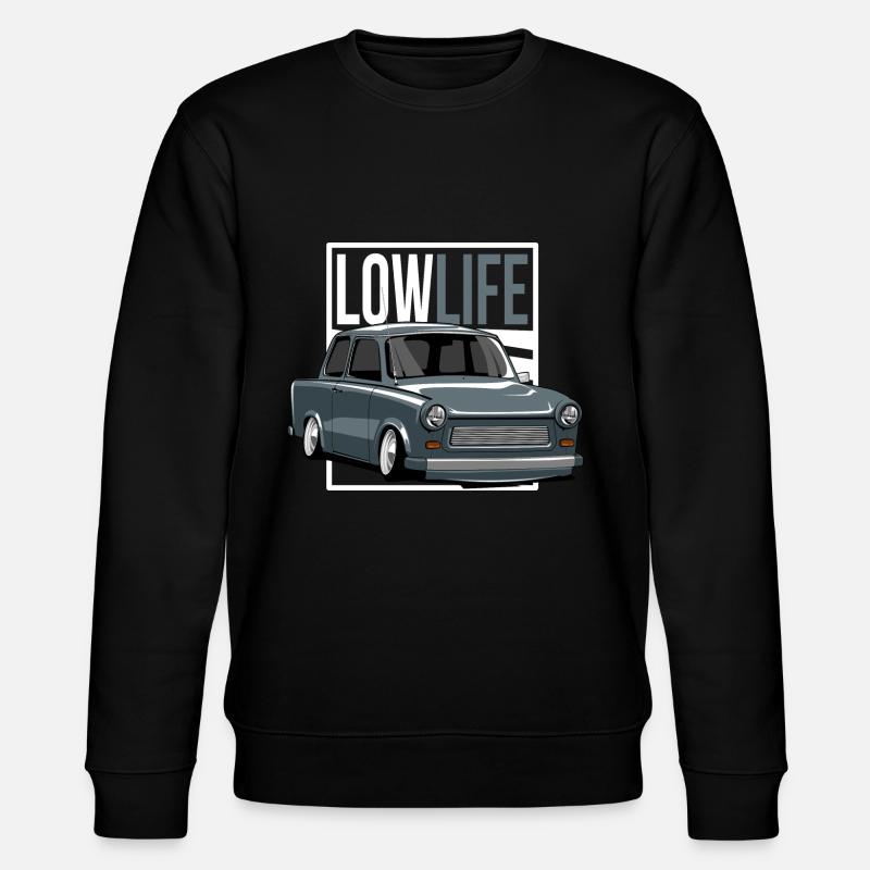 Cardboard Low Life - Stanley/Stella CHANGER Unisex Organic Sweatshirt - black