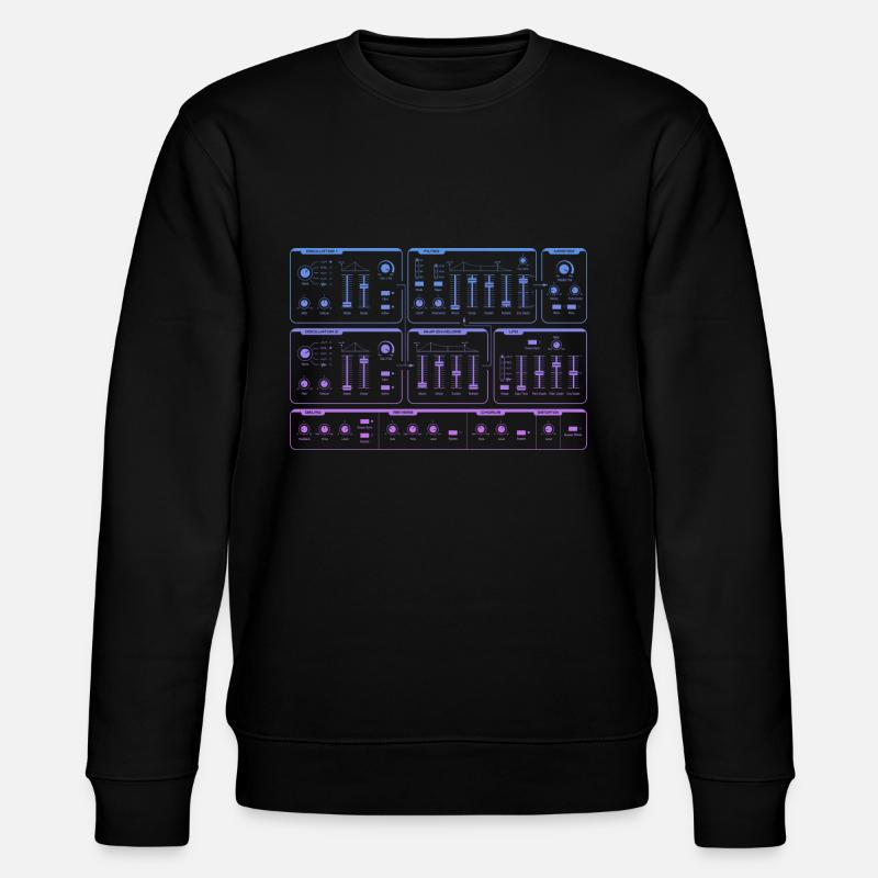 Synthétiseur | Gradient Synth - Sweat bio CHANGER Stanley/Stella Unisexe - noir