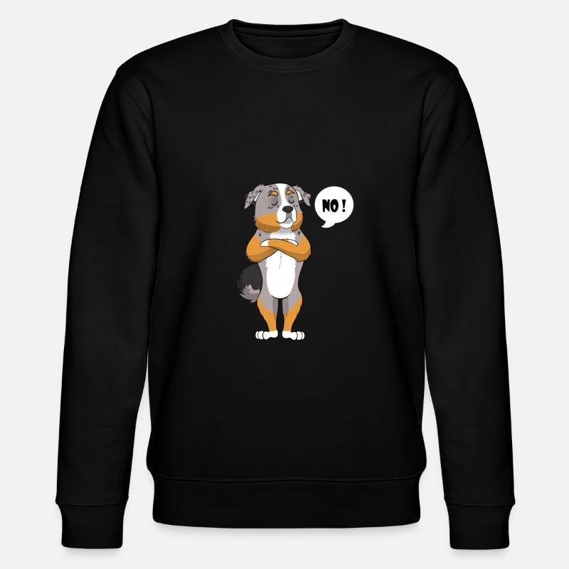 Australian Shepherd Drôle - Australian Shepherd - Sweat bio CHANGER Stanley/Stella Unisexe - noir