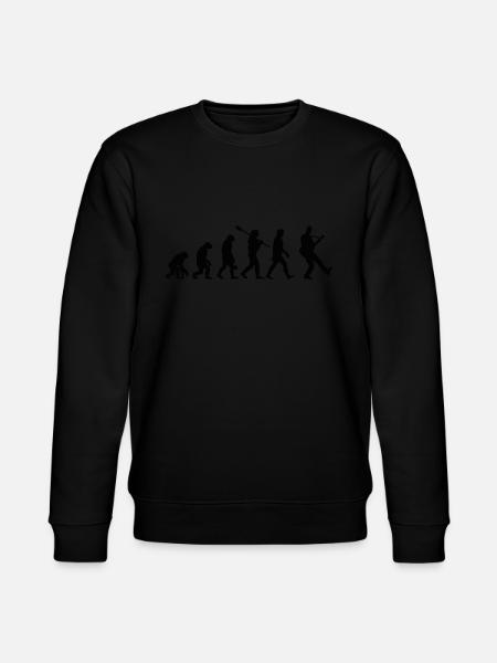 Gitarre Evolution - Stanley/Stella Unisex Bio-Sweatshirt CHANGER - Schwarz
