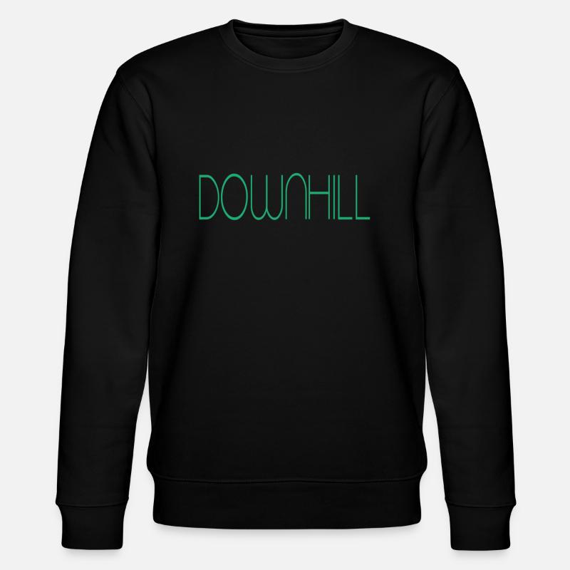 downhill - Stanley/Stella Unisex Bio-Sweatshirt CHANGER  - Schwarz