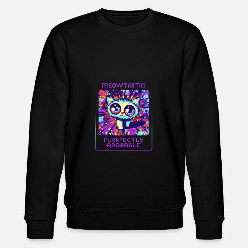 Cat Paradise - Mignon et enjoué - Sweat bio CHANGER Stanley/Stella Unisexe - noir