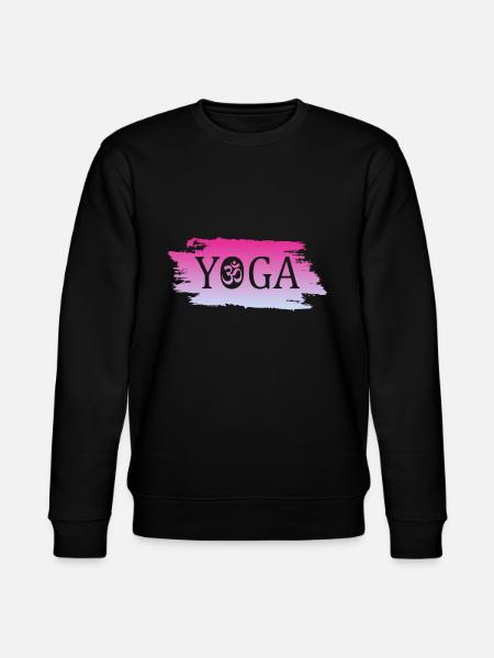 Yoga Namaste - Stanley/Stella Unisex Bio-Sweatshirt CHANGER - Schwarz