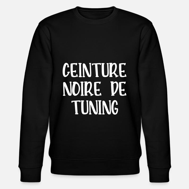 ceinture noire de tuning - Sweat bio CHANGER Stanley/Stella Unisexe - noir