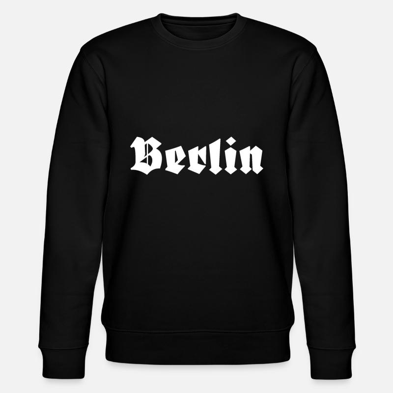 Berlin - Sweat bio CHANGER Stanley/Stella Unisexe - noir