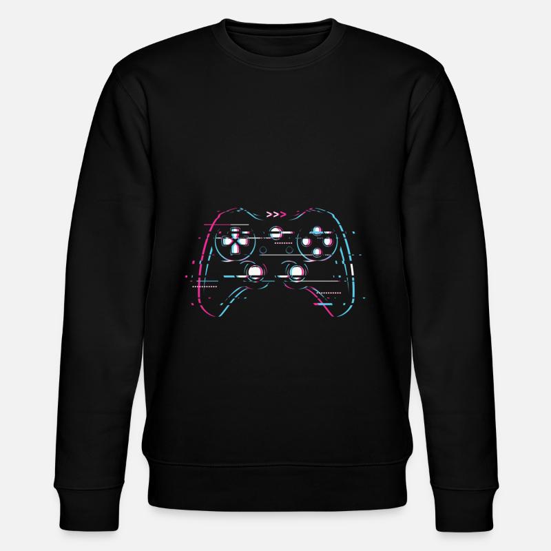 Controller Gaming - Stanley/Stella Unisex Bio-Sweatshirt CHANGER  - Schwarz