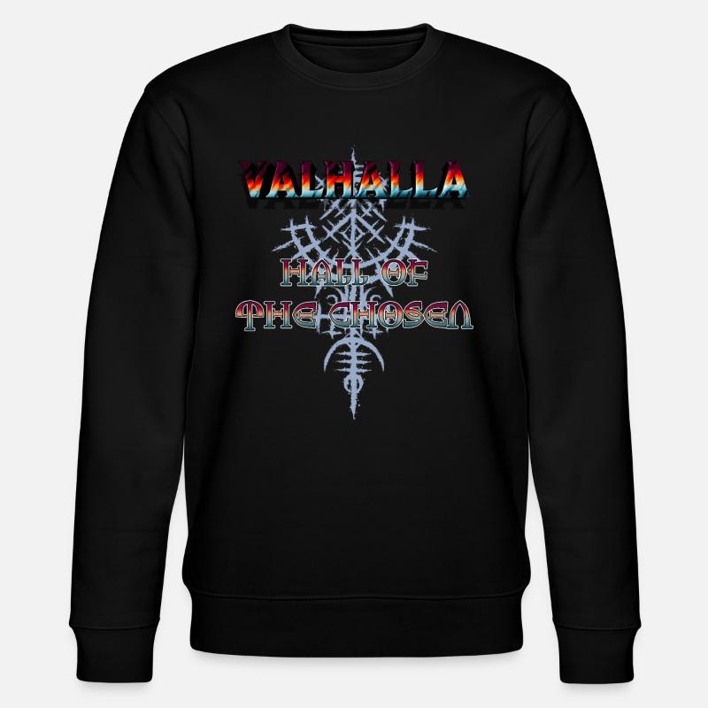 Valhalla - Salle des élus - Sweat bio CHANGER Stanley/Stella Unisexe - noir