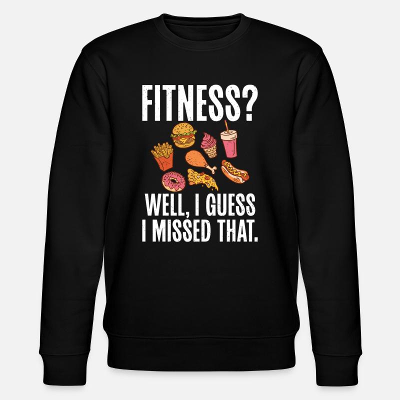 Cadeaux de graisse drôles - Sweat bio CHANGER Stanley/Stella Unisexe - noir