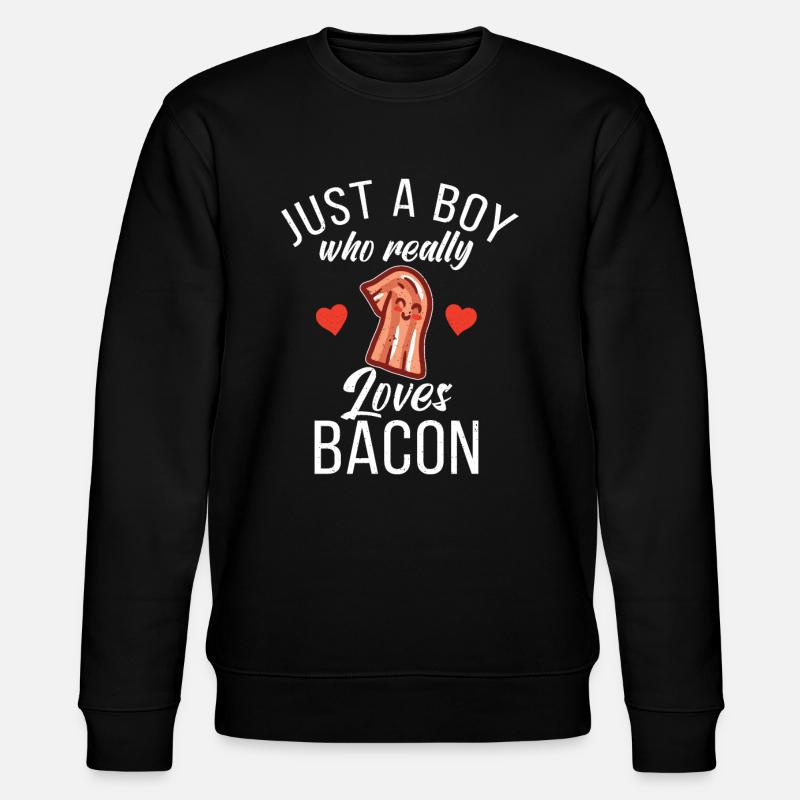 Cadeaux de bacon drôles - Sweat bio CHANGER Stanley/Stella Unisexe - noir
