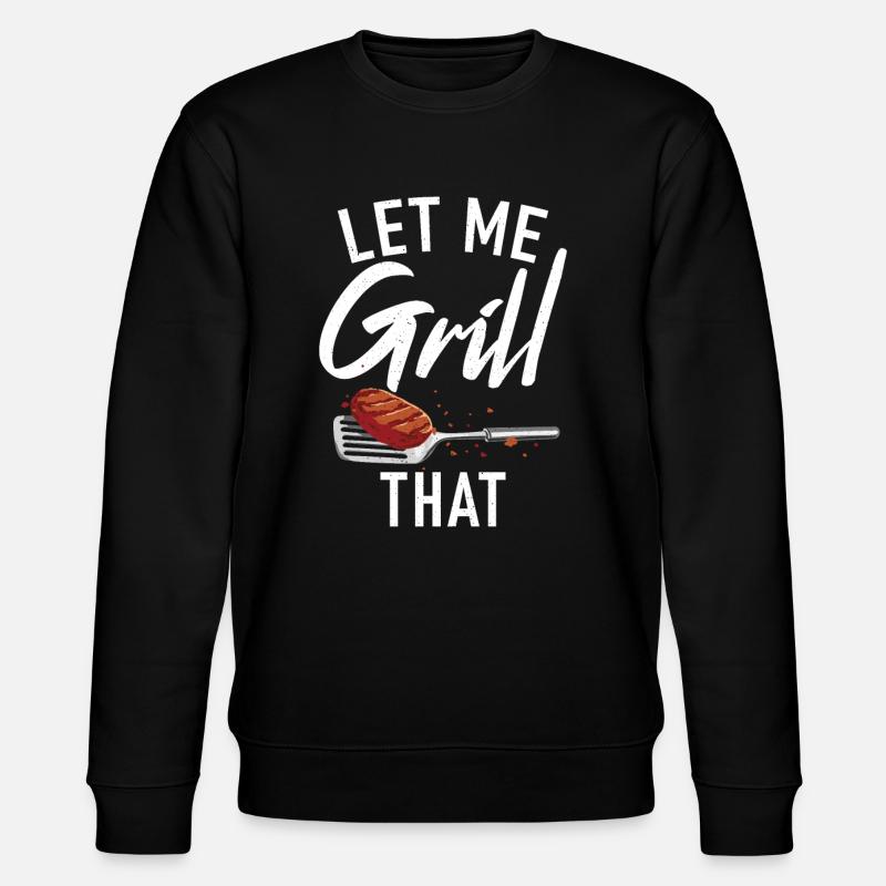 Grillades Barbecue Grillades - Sweat bio CHANGER Stanley/Stella Unisexe - noir