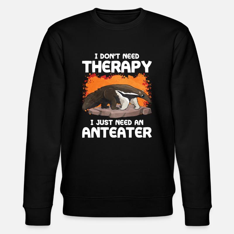 Cher cadeau de fourmilier - Sweat bio CHANGER Stanley/Stella Unisexe - noir
