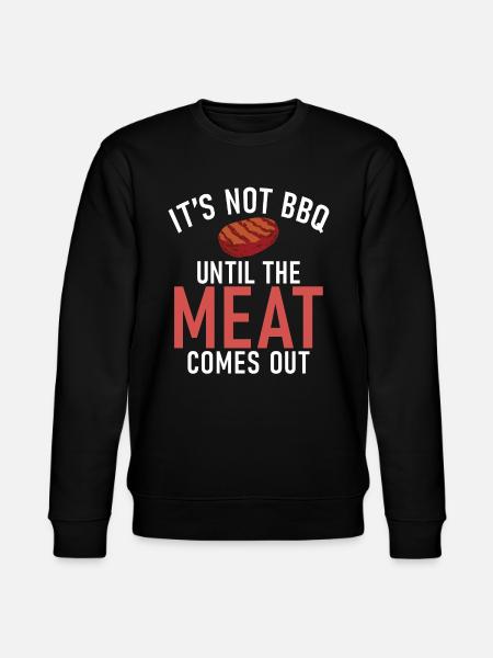 Grill Barbecue Grilling - Stanley/Stella CHANGER Unisex Organic Sweatshirt - black