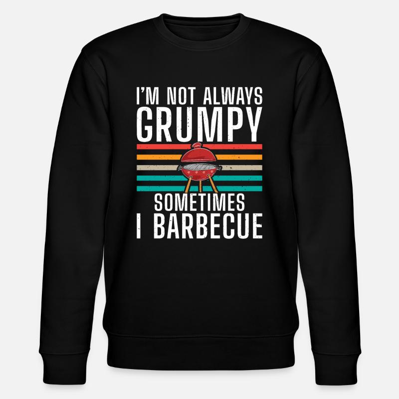 Grillades Barbecue Grillades - Sweat bio CHANGER Stanley/Stella Unisexe - noir