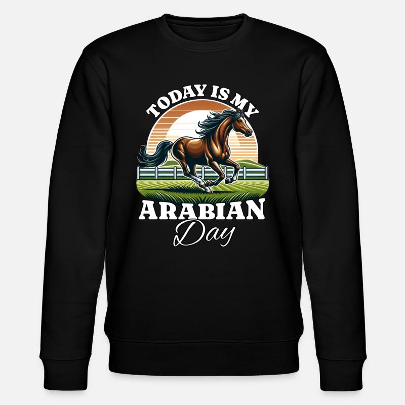 Arabian - Stanley/Stella Unisex Bio-Sweatshirt CHANGER  - Schwarz