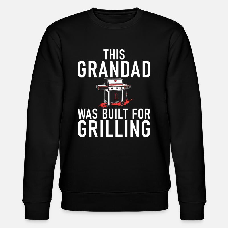 Grill Barbecue Grilling - Stanley/Stella Unisex Bio-Sweatshirt CHANGER - Schwarz