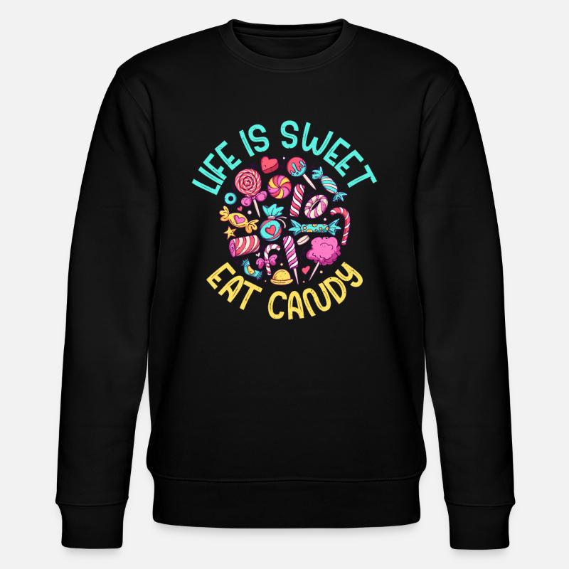 Candy Gift - Stanley/Stella CHANGER Unisex Organic Sweatshirt - black