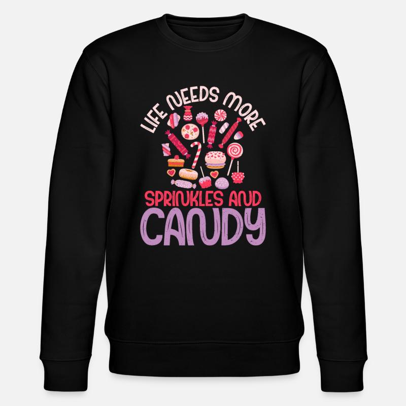 Candy Gift - Stanley/Stella CHANGER Unisex Organic Sweatshirt - black