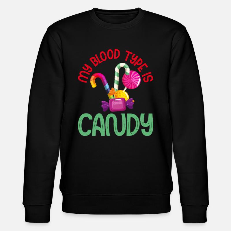 Candy Gift - Stanley/Stella CHANGER Unisex Organic Sweatshirt - black