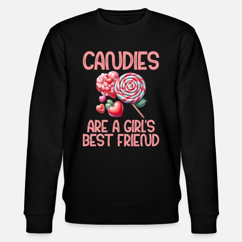 Candy Gift - Stanley/Stella Unisex Bio-Sweatshirt CHANGER  - Schwarz