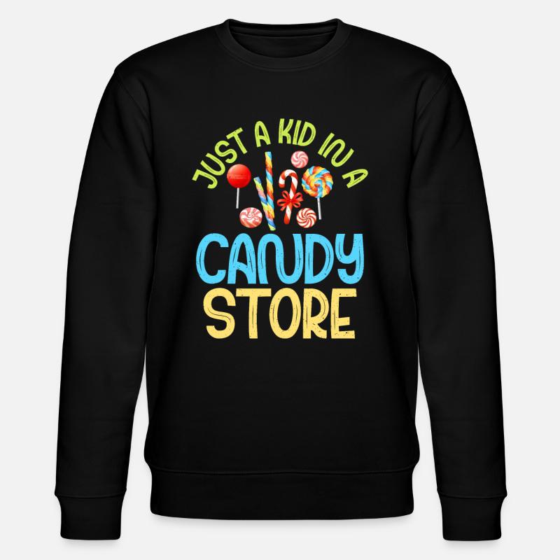 Candy Gift - Stanley/Stella CHANGER Unisex Organic Sweatshirt - black