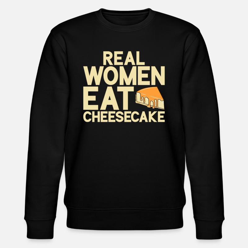 Cheesecake Gift - Stanley/Stella CHANGER Unisex Organic Sweatshirt - black