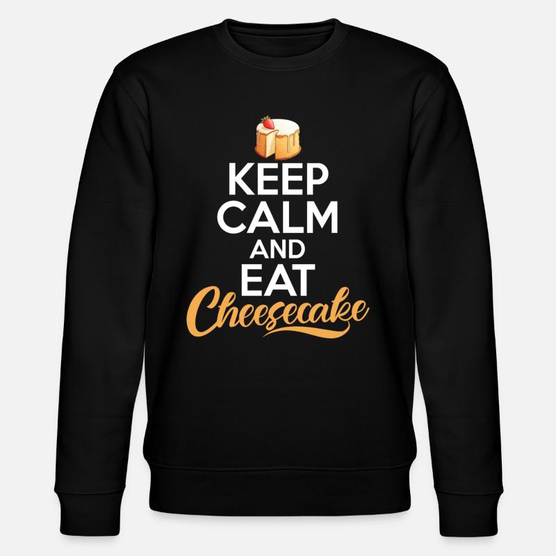 Cheesecake Gift - Stanley/Stella CHANGER Unisex Organic Sweatshirt - black