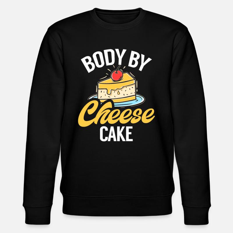 Cheesecake Gift - Stanley/Stella Unisex Bio-Sweatshirt CHANGER  - Schwarz