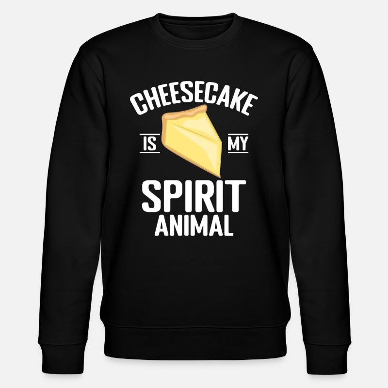Cheesecake Gift - Stanley/Stella Unisex Bio-Sweatshirt CHANGER  - Schwarz