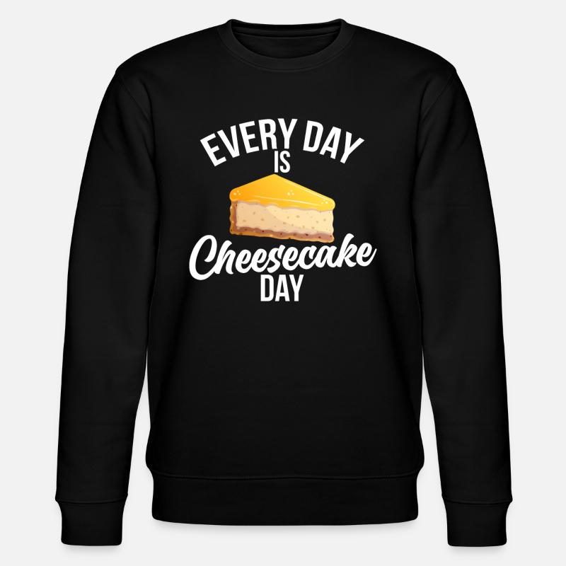Cheesecake Gift - Stanley/Stella Unisex Bio-Sweatshirt CHANGER  - Schwarz