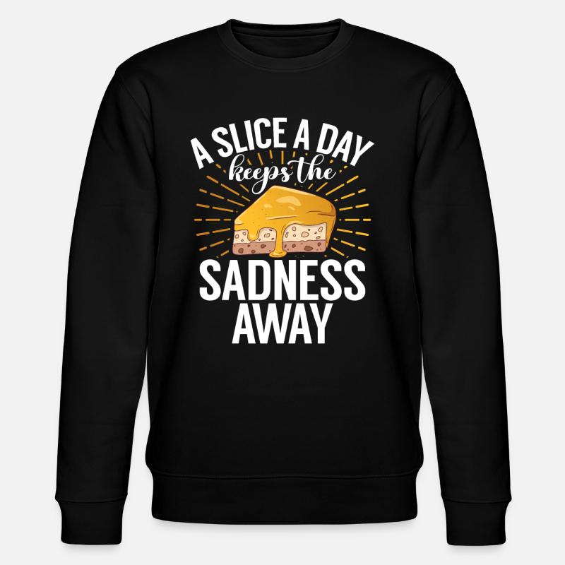 Cheesecake Gift - Stanley/Stella CHANGER Unisex Organic Sweatshirt - black
